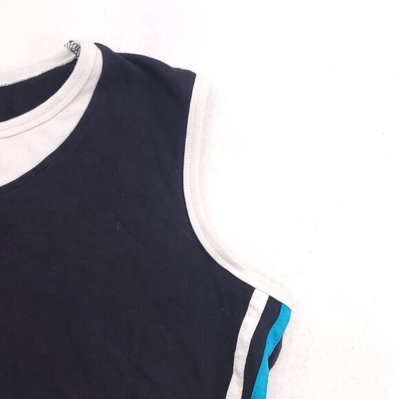 CW Sport Casual Crew Neck Sleeveless Tank Top Shirt Womens Size 1X Black White - Picture 5 of 10